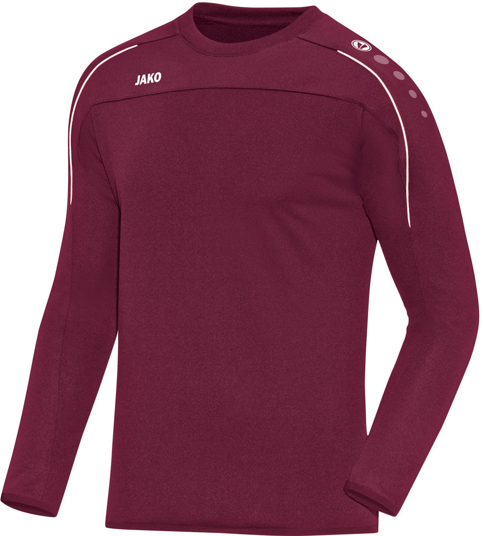 Jako Classico Sweat maroon