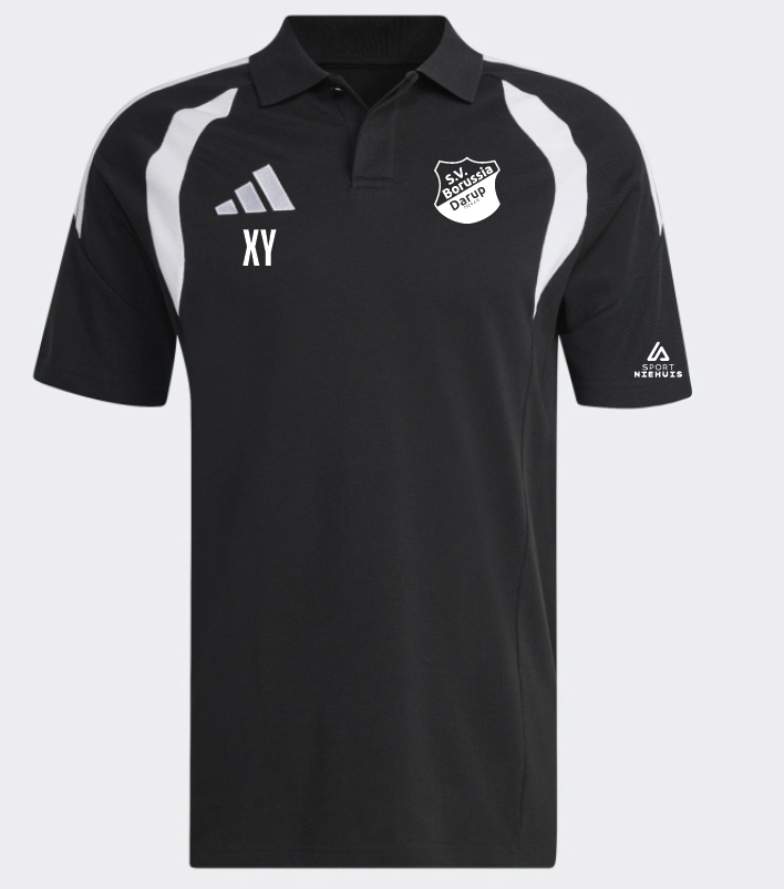 SV Borussia Darup Tiro 26 Baumwoll-Polo schwarz