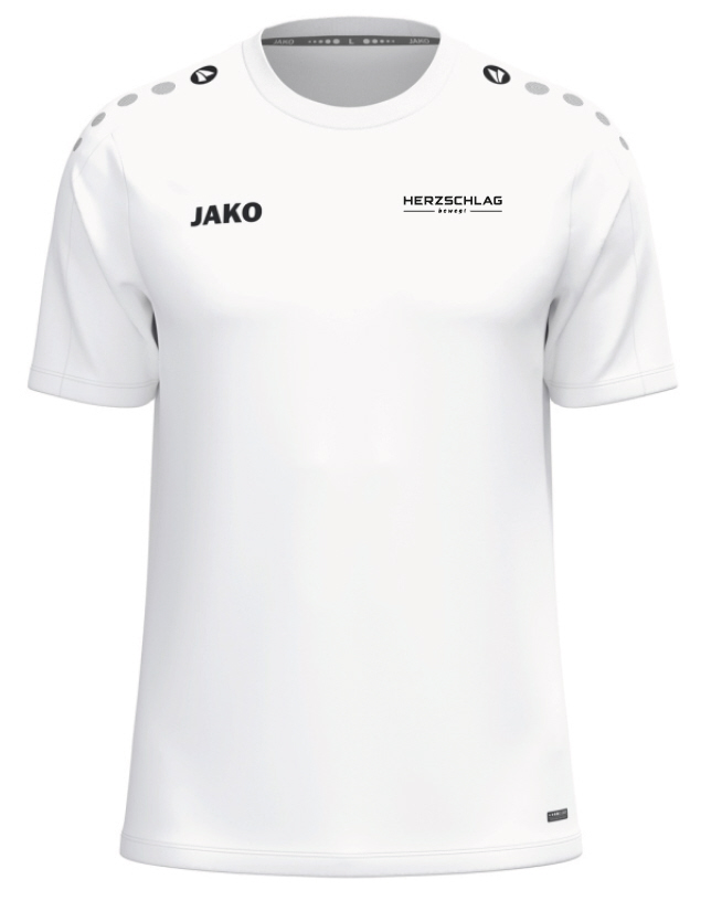 Herzschlag bewegt T-Shirt One weiß Herren
