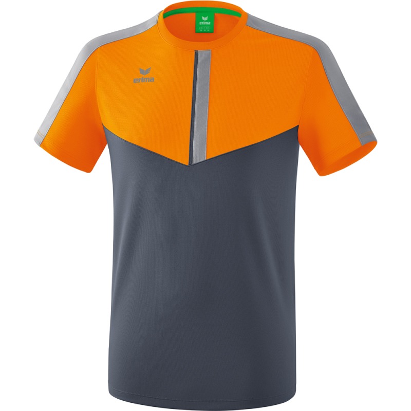 Erima Kinder T-Shirt Squad orange-grau