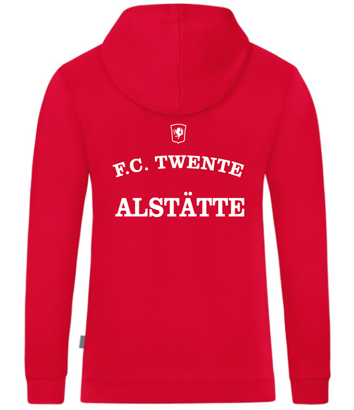 FC Twente Supporters Alstätte Kapuzensweat Organic rot