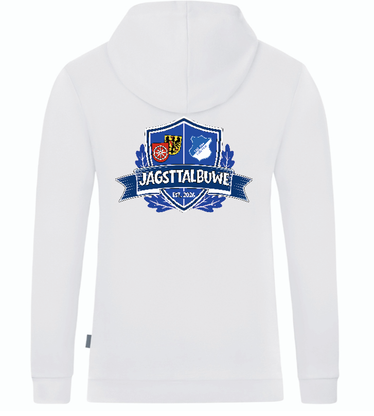 Jagsttalbuwe Hoffenheim Kapuzensweat Organic weiß
