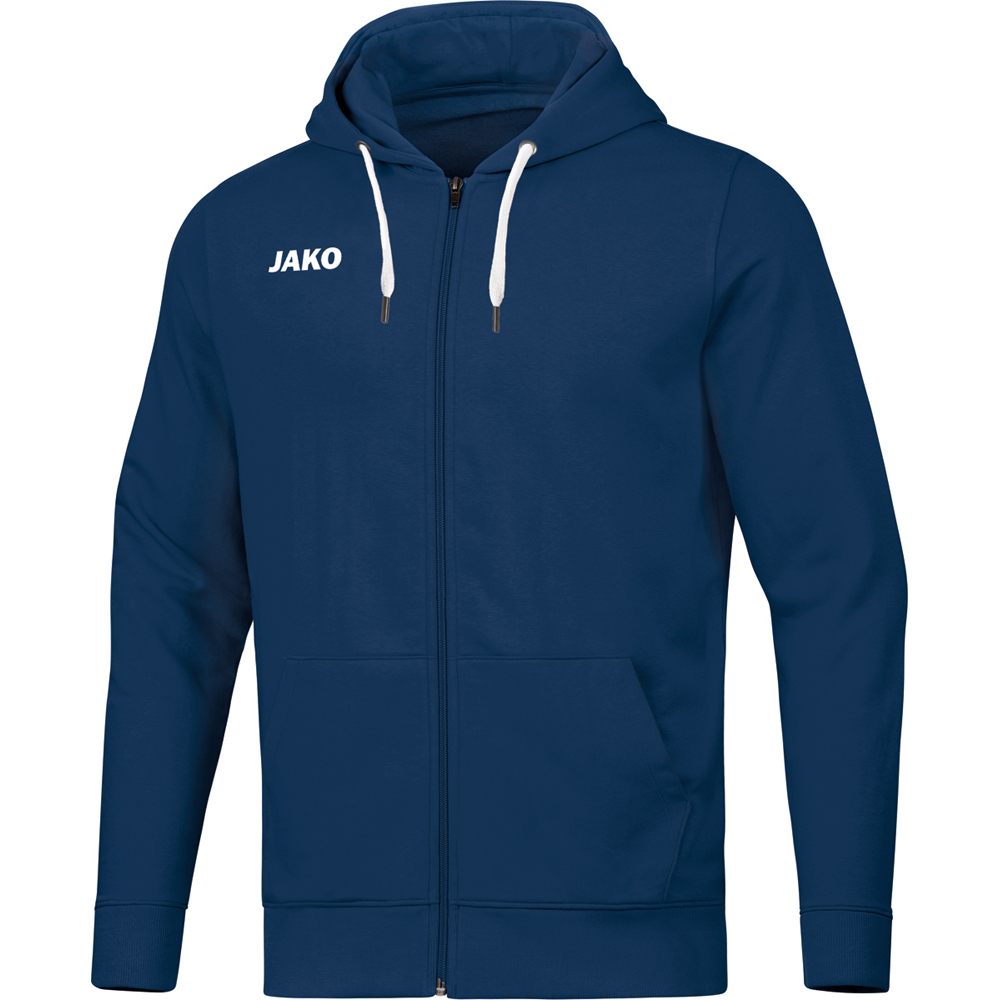 Jako Herren Kapuzenjacke Base blau