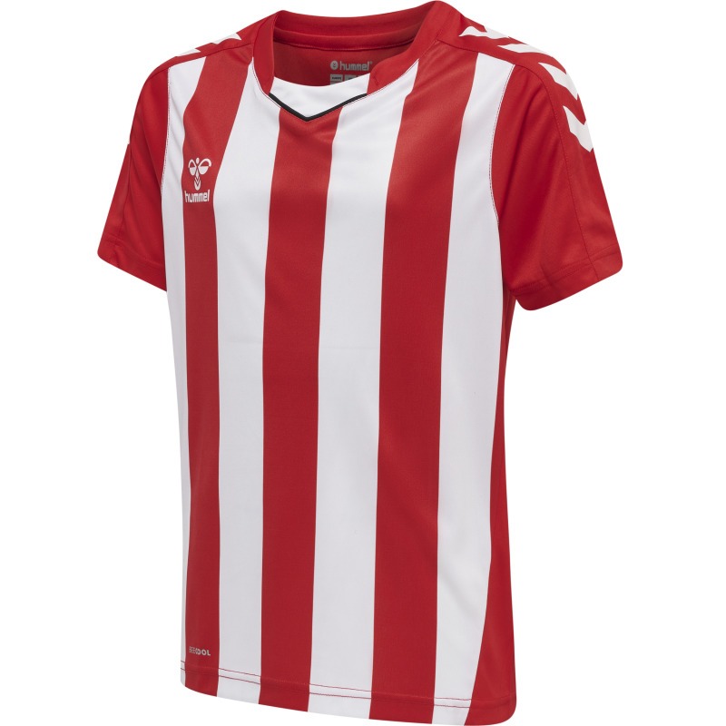 Hummel Hmlcore XK Striped Jersey S/S Kids true red/white