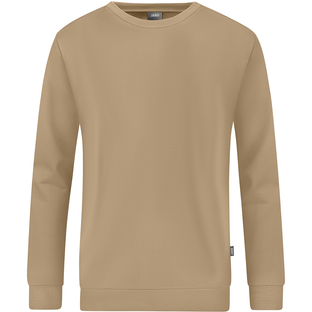Jako Herren Sweat Organic beige