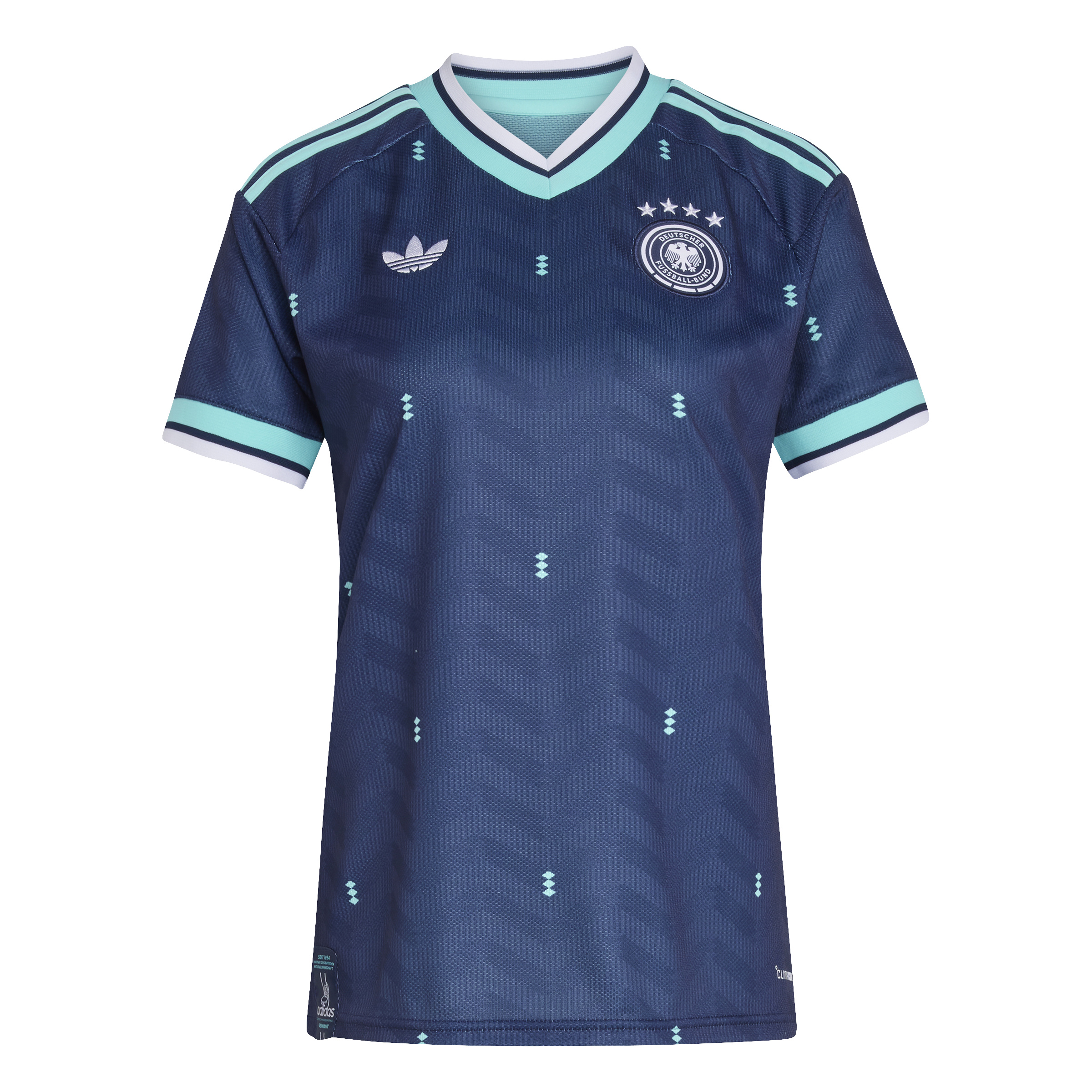 adidas DFB Deutschland Trikot Auswärts WM 2026 Damen blau