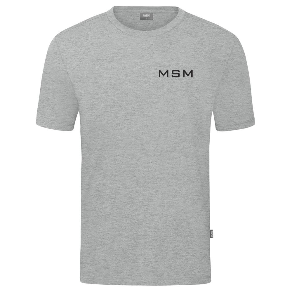 MSM T- Shirt Organic Stretch hellgrau