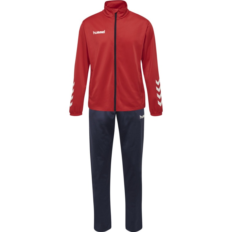 Hummel Hmlpromo Kids Poly Suit true red/marine