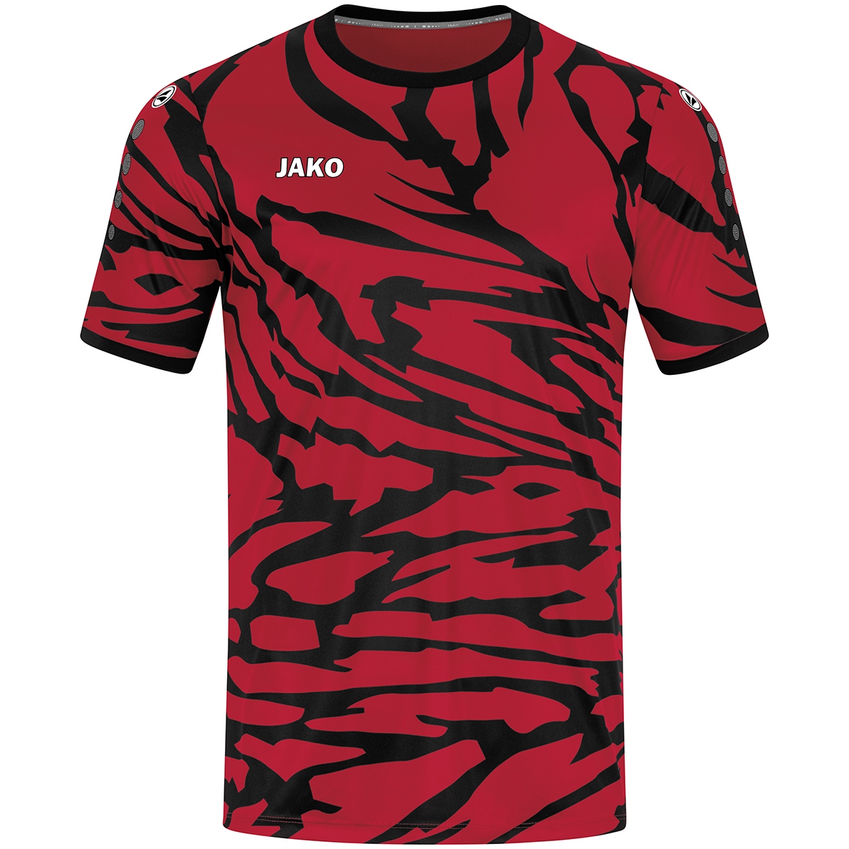 Jako Herren Trikot Animal sportrot/schwarz