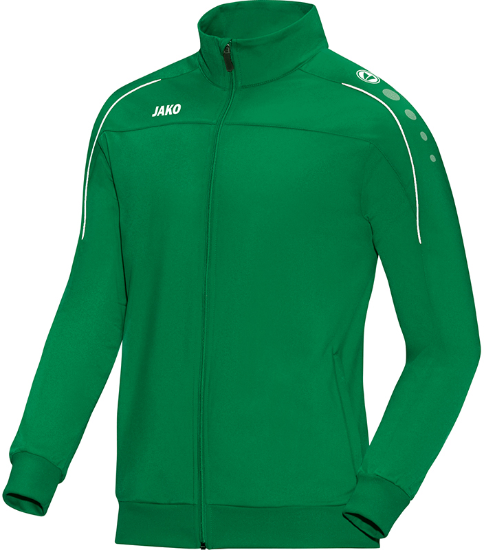 Jako Classico Polyesterjacke sportgrün