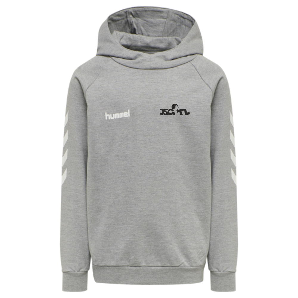 JSG Tecklenburger Land Go Cotton Kinder Hoodie anthrazit-schwarz