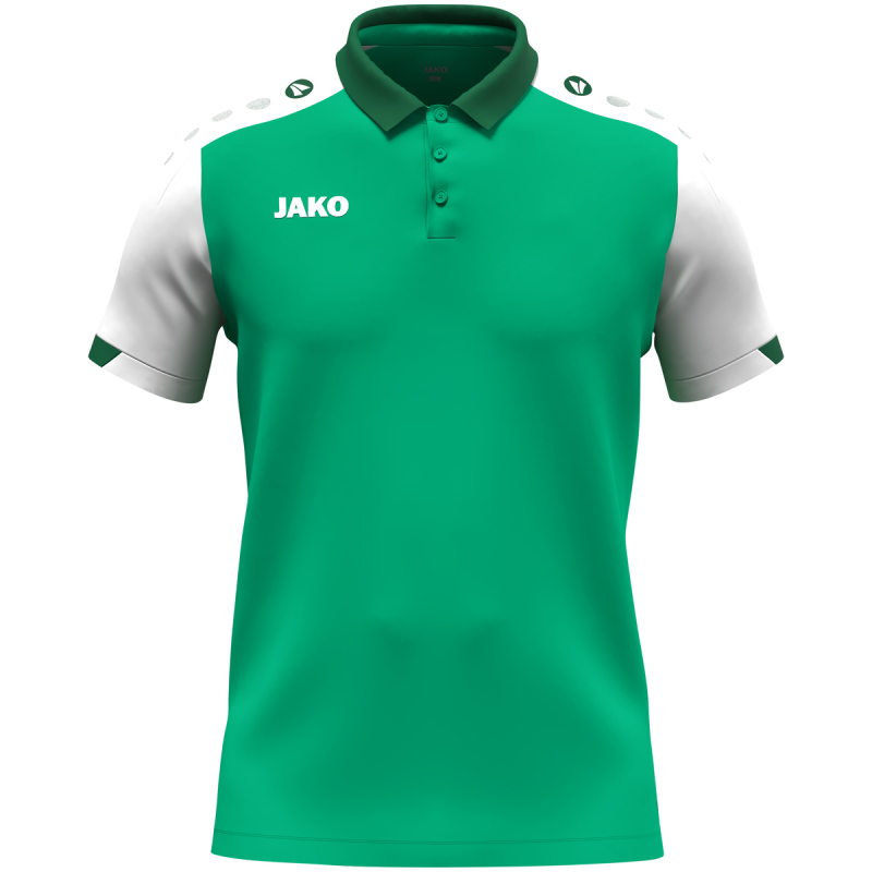 Jako Kinder Polo Dynamic grün-weiß-dunkelgrün
