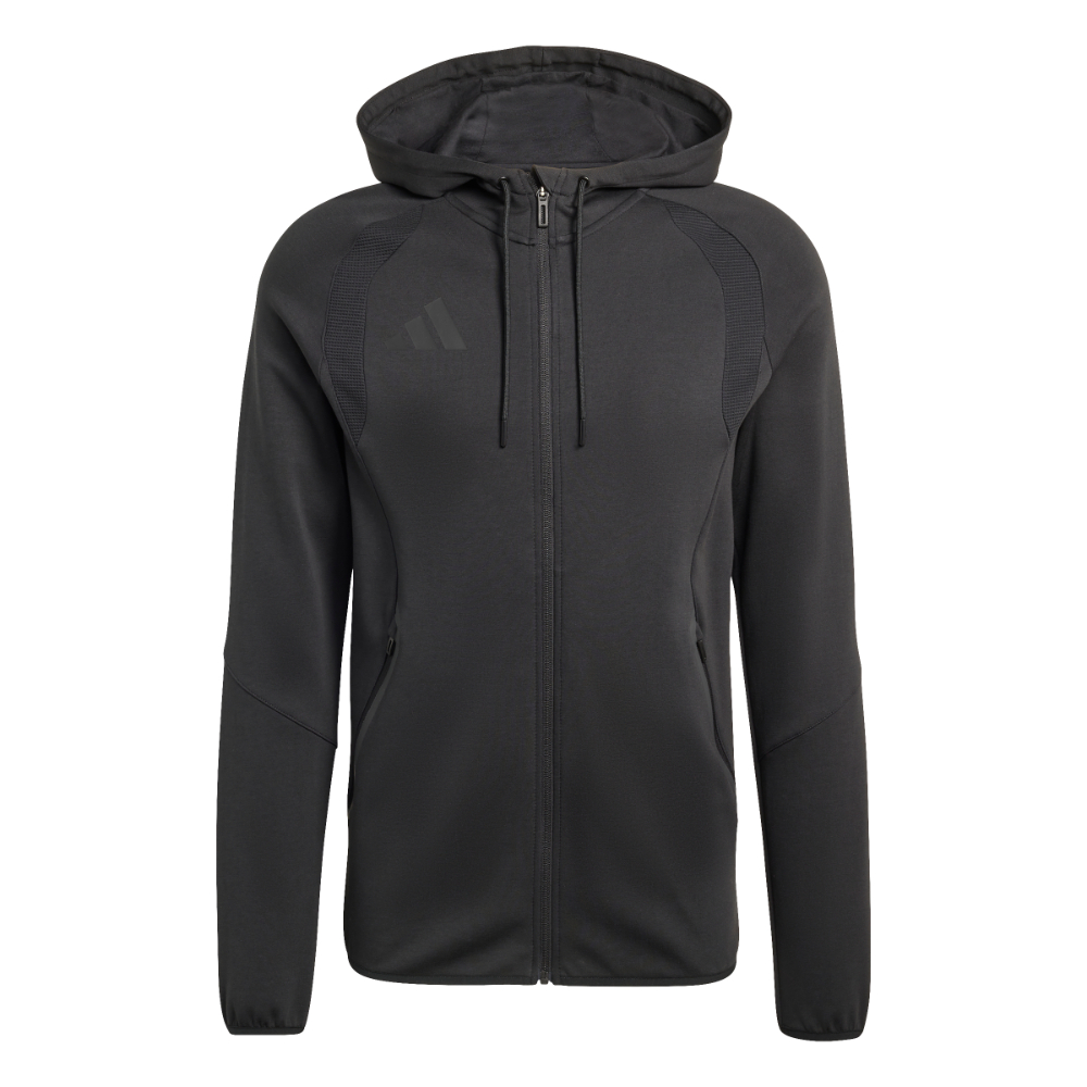 Adidas Tiro Travel Kapuzenjacke Schwarz