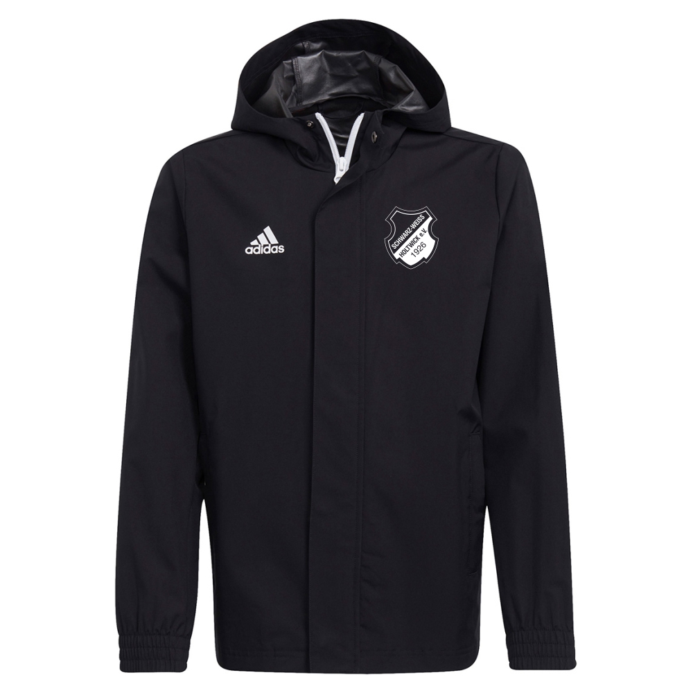 SW Holtwick Herren Regenjacke Entrada 22 schwarz-weiß