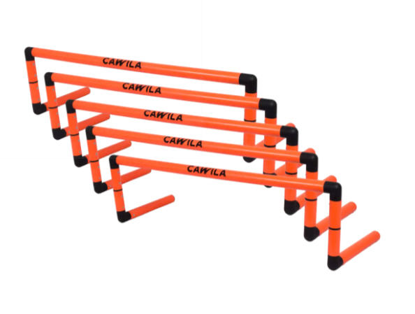 Cawila LIGA Trainingshürden 5er Set | 12,5cm Gelb