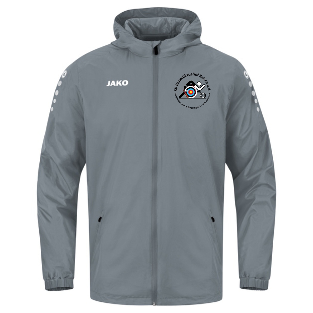 SV Benediktushof Reken Jako Allwetterjacke Team 2.0 grau