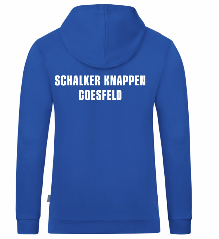 S04 Fanclub Knappen Coesfeld Kapuzensweat Organic blau