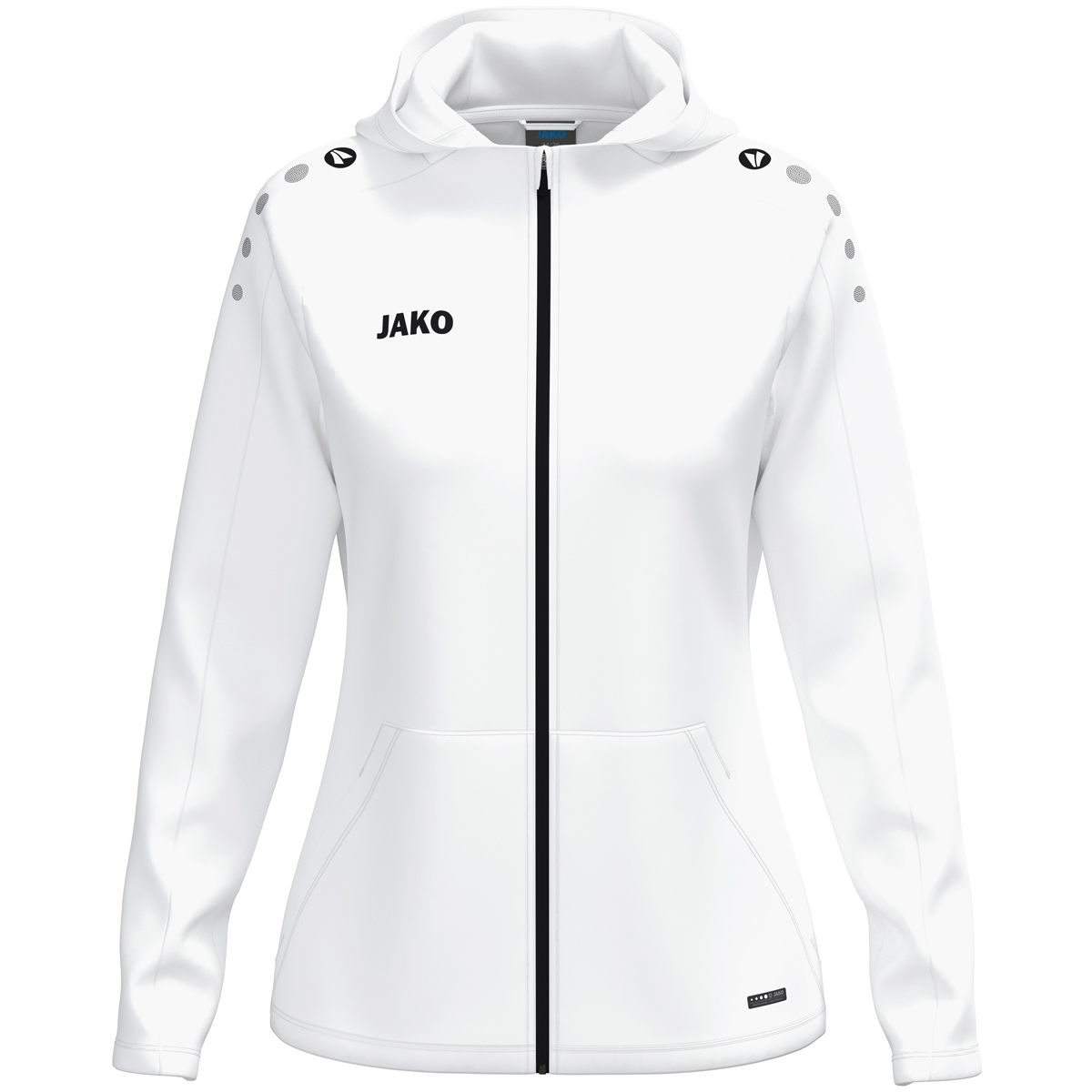Jako Kapuzenjacke One Damen weiß