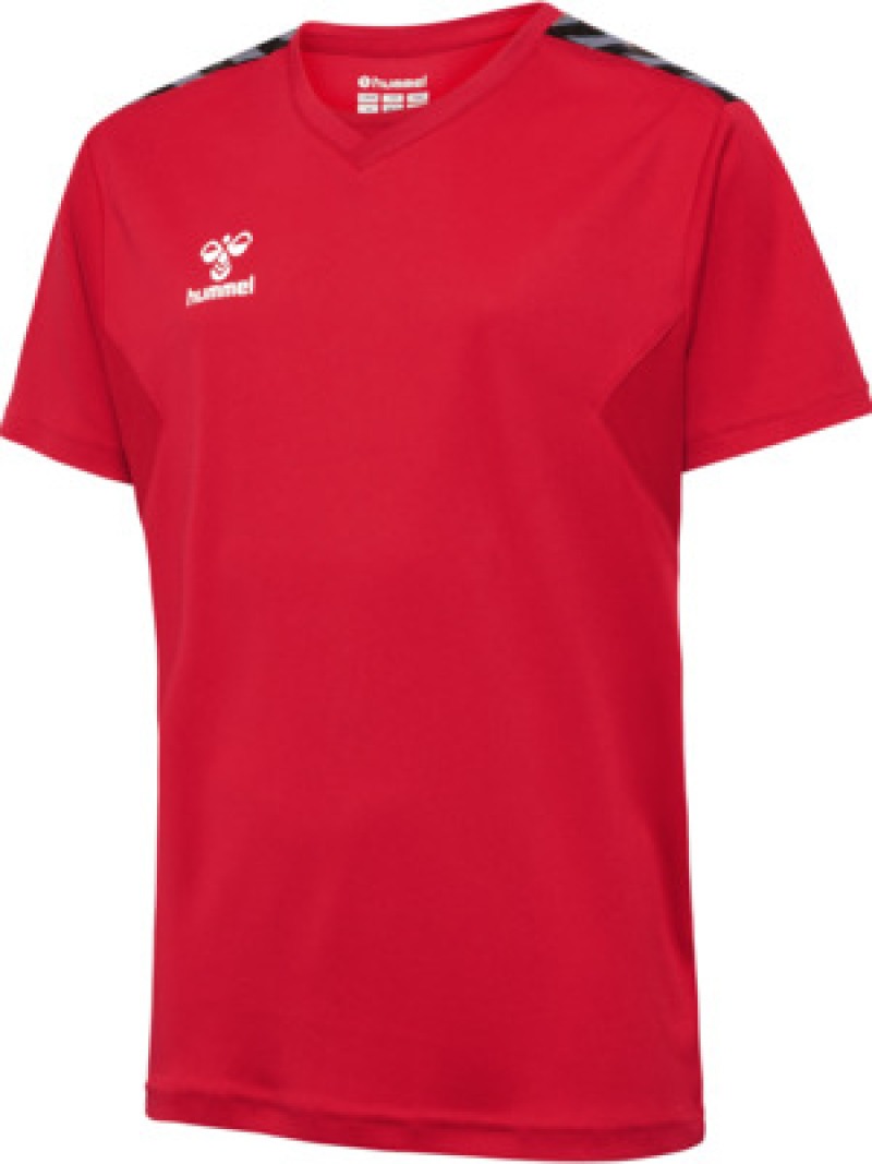 Hummel Hmlauthentic 24 PL Kinder Jersey S/S rot