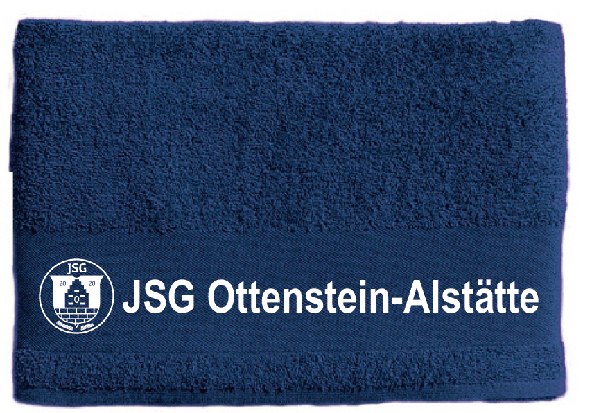 JSG Ottenstein-Alstätte Handtuch marine 50x100cm