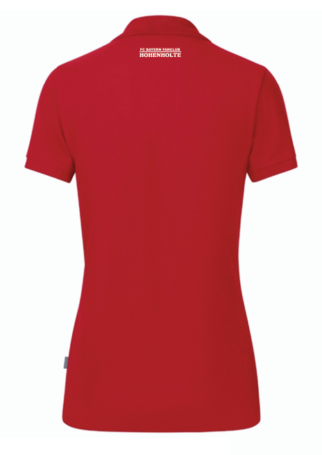 FC Bayern Fanclub Hohenholte Polo Organic Damen rot