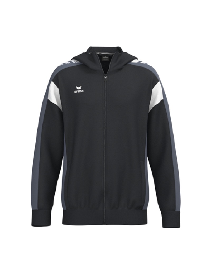 Erima CELEBRATE 125 Kinder Trainingsjacke mit Kapuze schwarz/slate grey