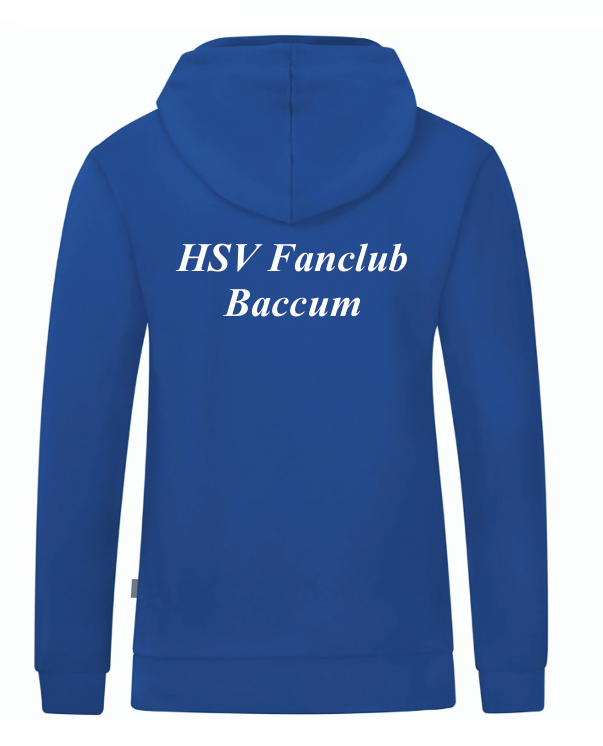 HSV Fanclub Baccum Kapuzenjacke Organic blau