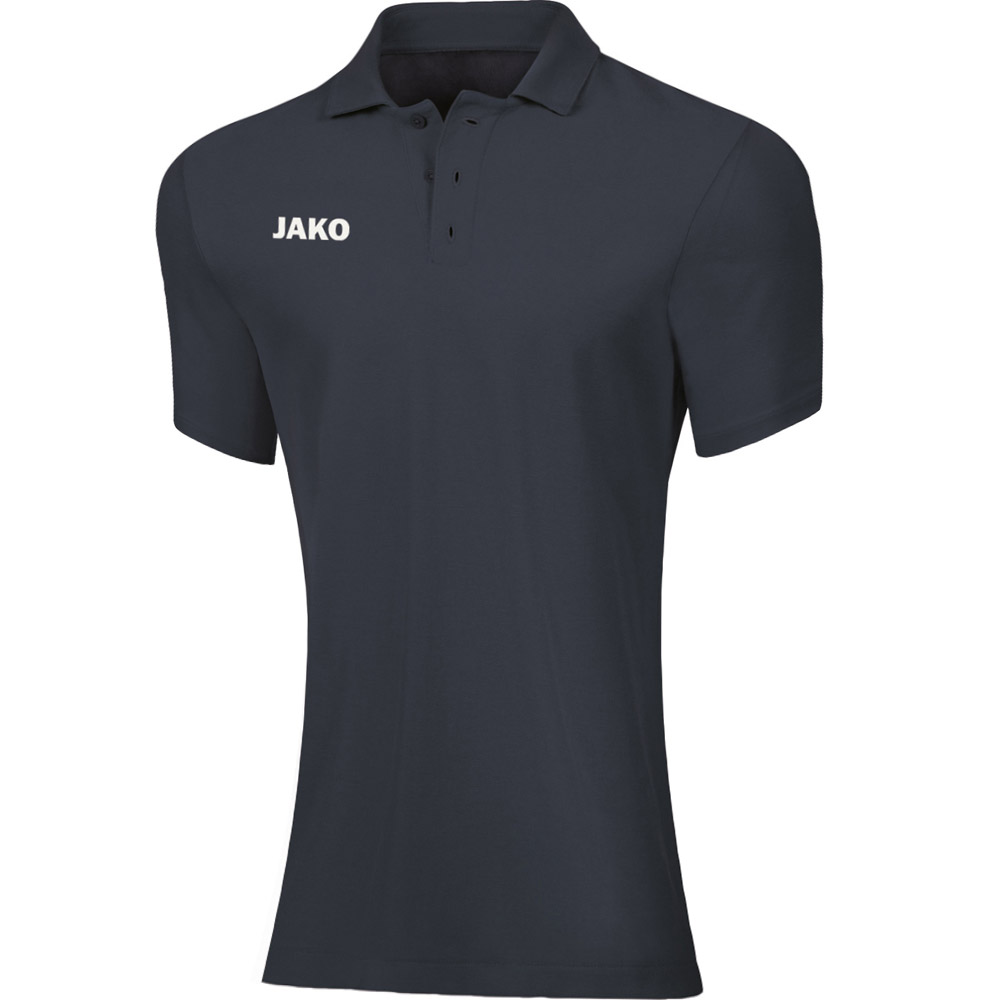 Jako Damen Polo Base grau