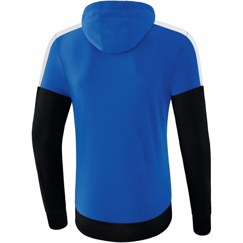 Erima Kinder Hoodie Squad blau-schwarz-weiß