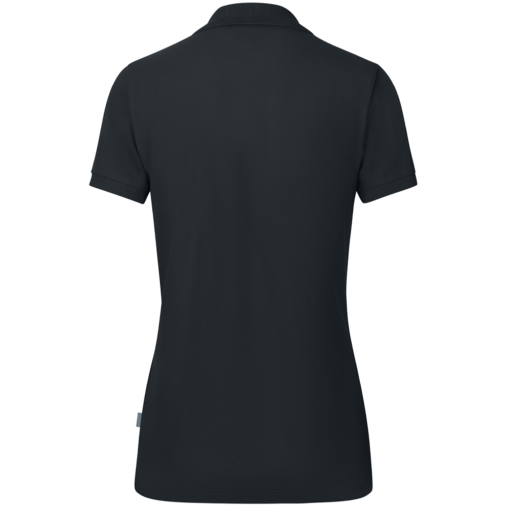 Jako Damen Polo Organic grau