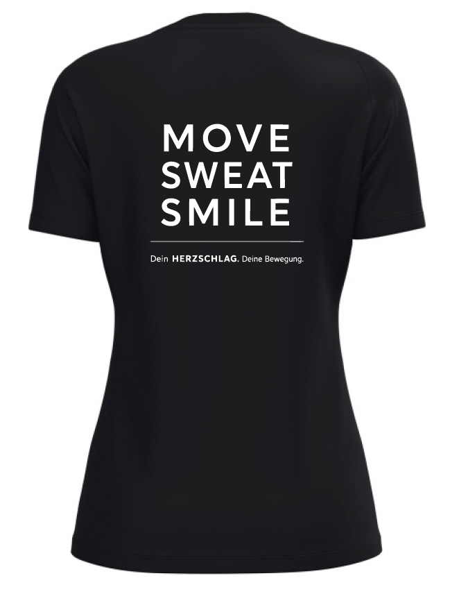 Herzschlag bewegt T-Shirt One schwarz Damen