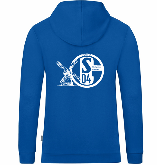 S04 Fanclub Südlohn Kapuzensweat Organic blau
