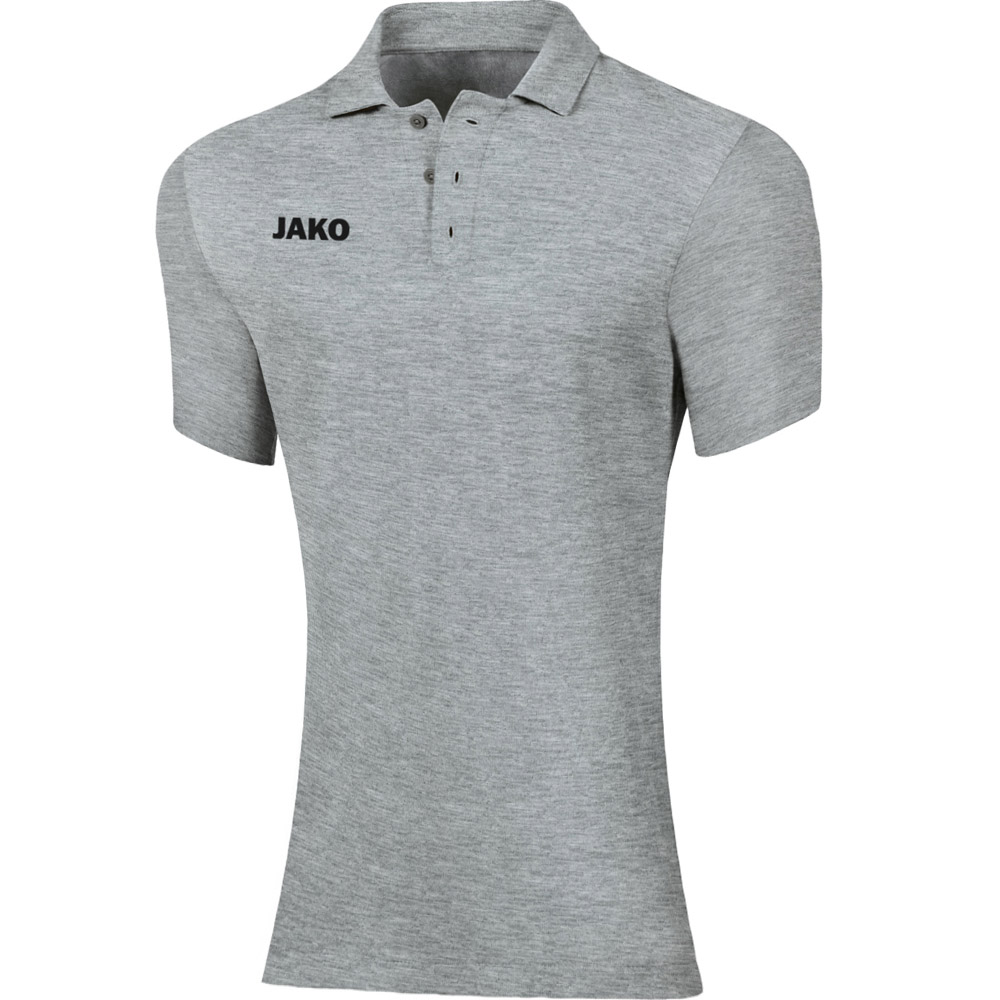 Jako Damen Polo Base grau