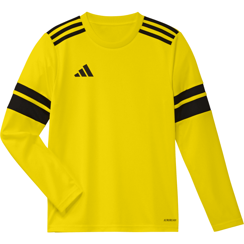 Adidas Kinder Langarm Trikot Squadra 25 team yellow-black