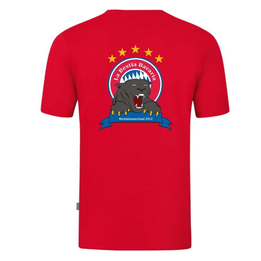 La Bestia Bavaria T-Shirt Organic rot