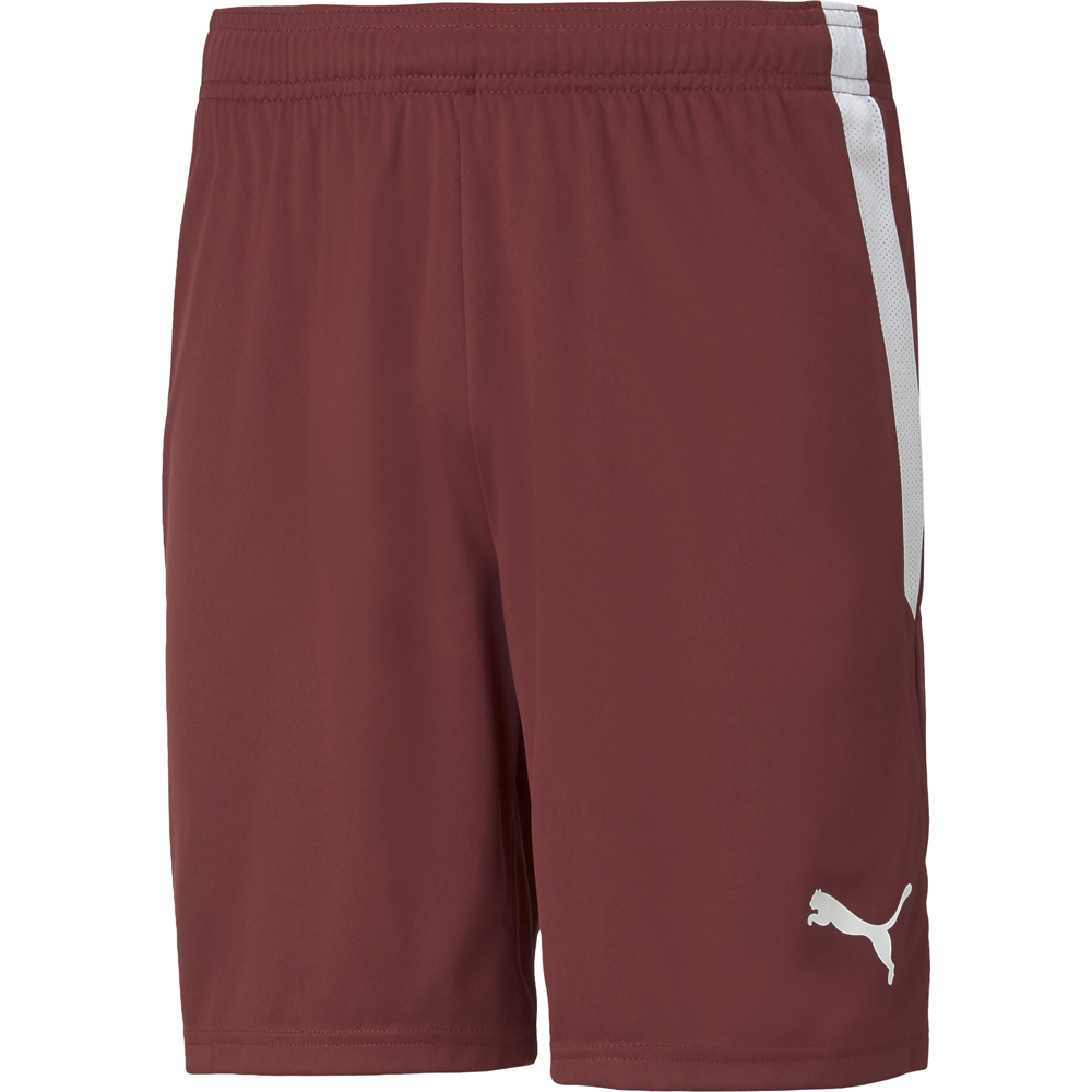 Puma Herren Shorts teamLIGA rot-weiß