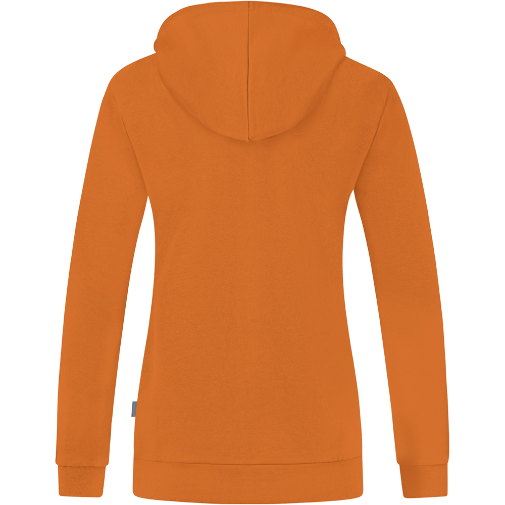 Jako Damen Kapuzenjacke Organic orange