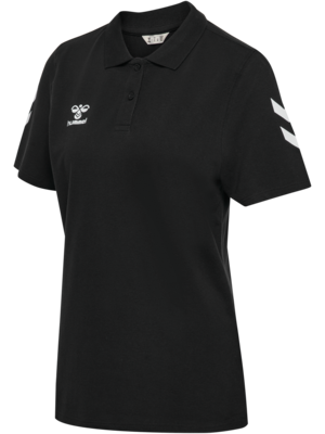 Hummel hmlGO 2.0 Chevron Polo Damen schwarz