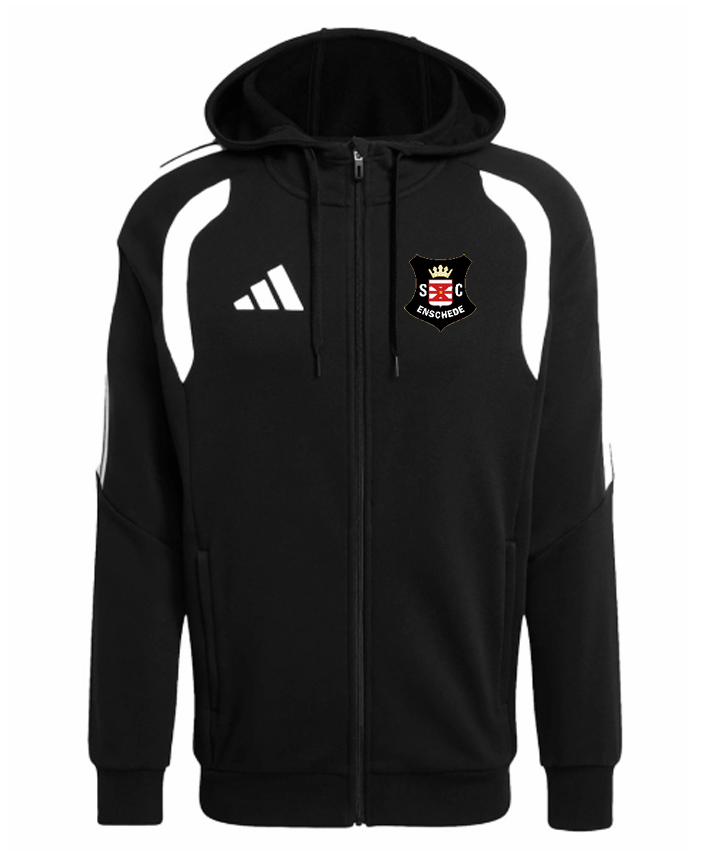 SC Enschede Full Zip Hoodie Tiro 26 League schwarz