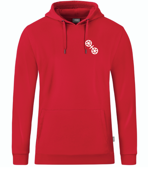 Meenzer Gickler Bube Jako Kapuzensweat Organic rot