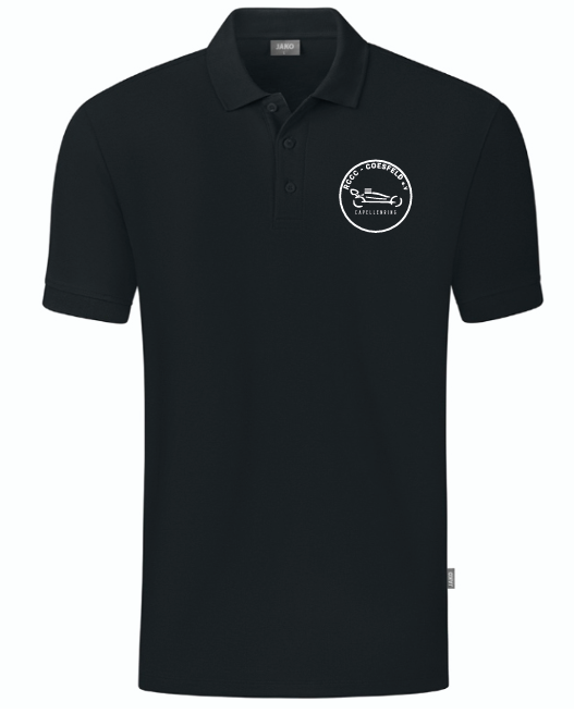RCCC Coesfeld Polo Organic schwarz