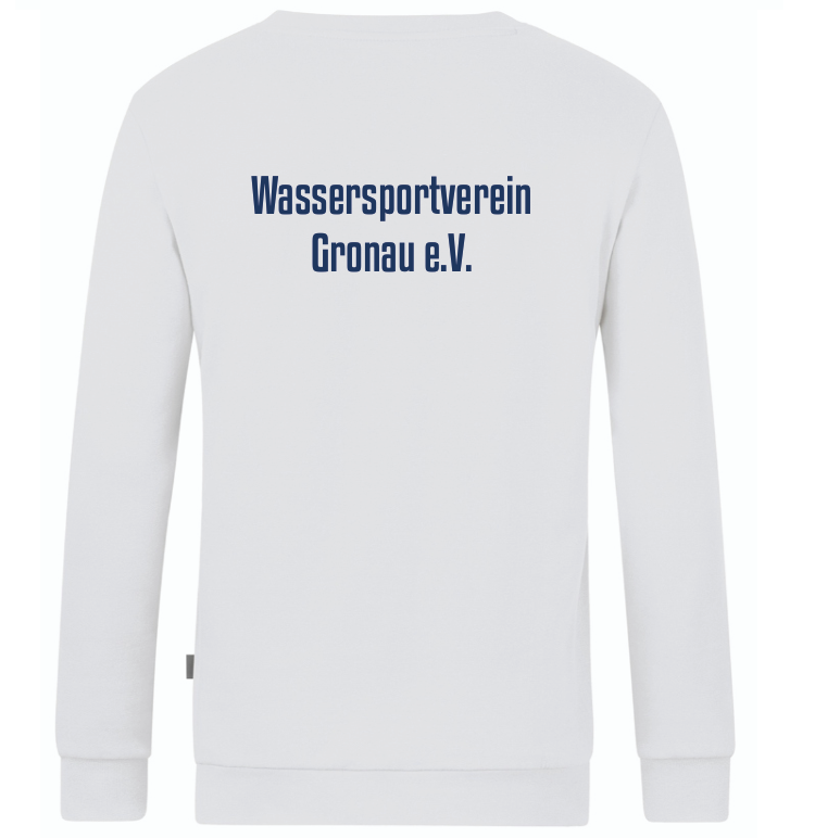 Wassersportverein Gronau Sweatshirt Organic weiß