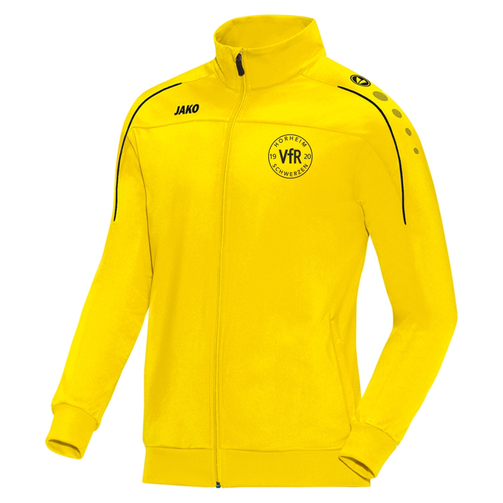 Horheim-Schwerzen Polyesterjacke Classico gelb-schwarz