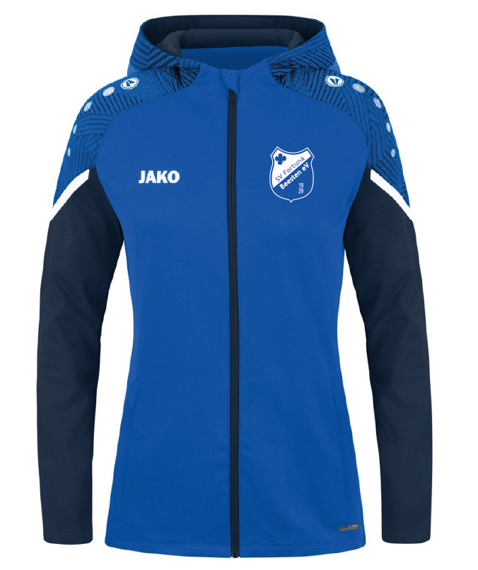 Fortuna Beesten Performance Kapuzenjacke blau