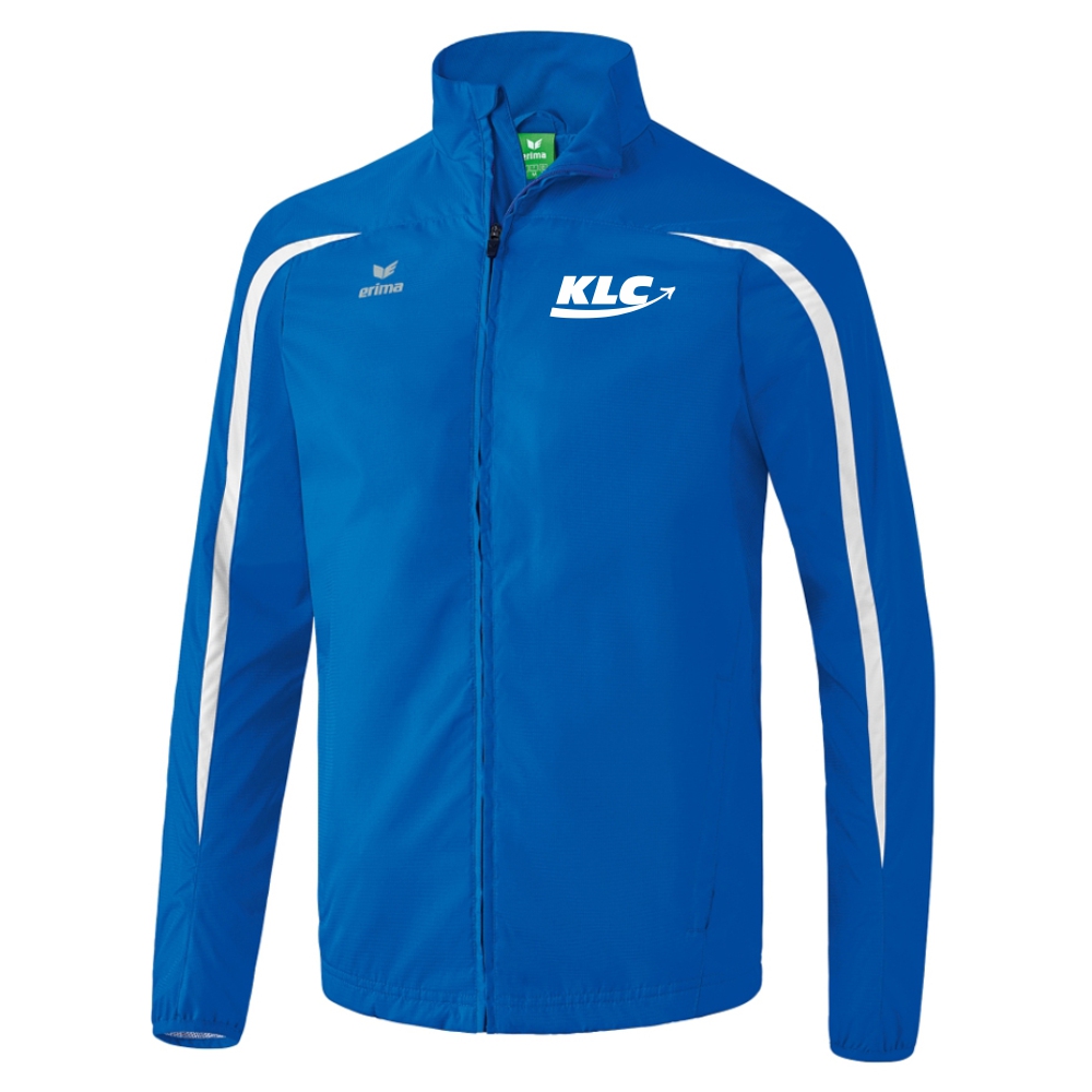 Korschenbroicher Leichtathletik Club Athletic Line Laufjacke blau-weiß