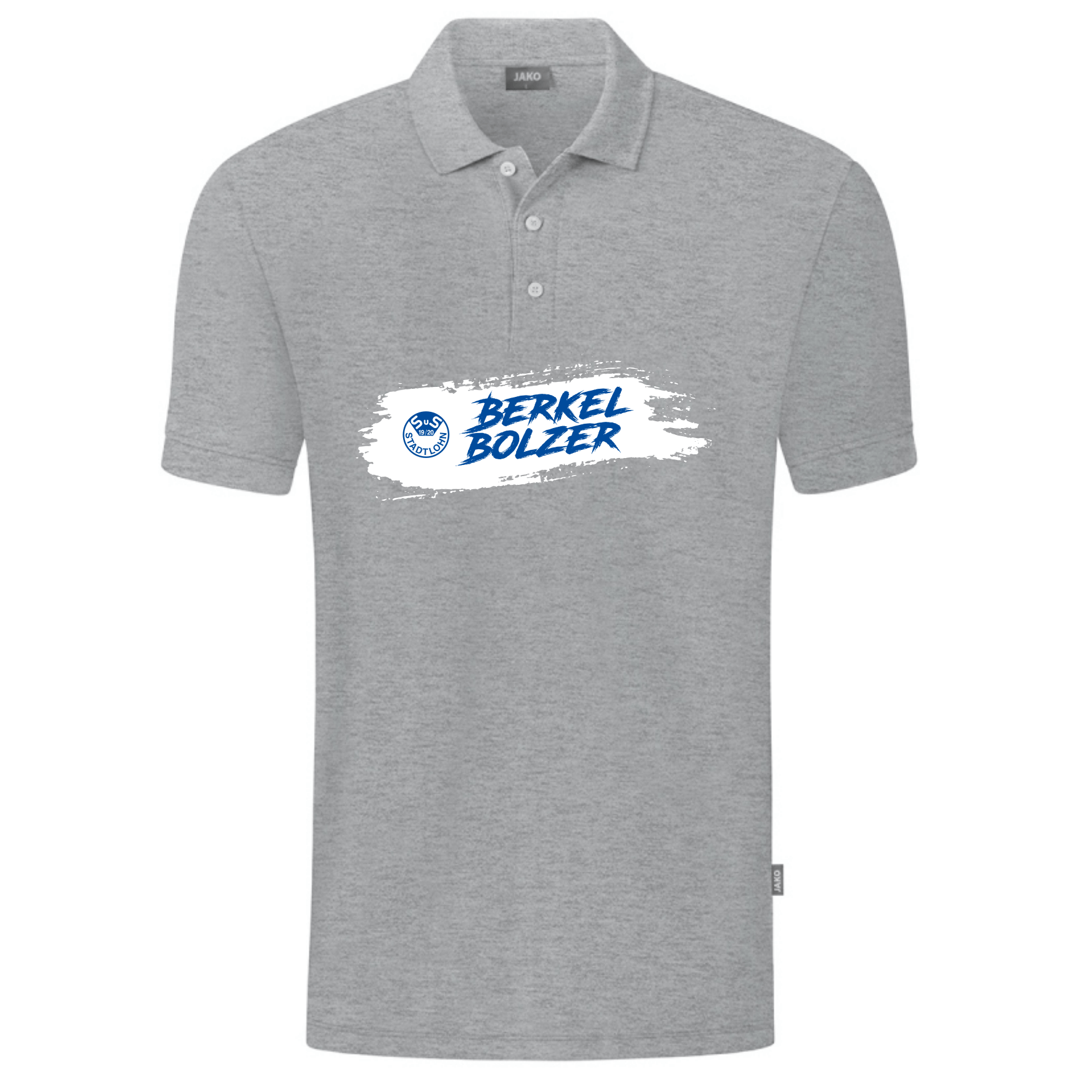 SuS Stadtlohn Berkelbolzer Kinder Polo-Shirt Organic hellgrau