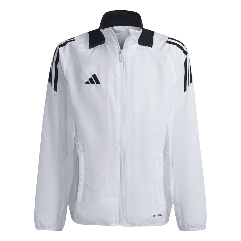Adidas Kinder Präsentationsjacke Tiro 24 Competition white-black