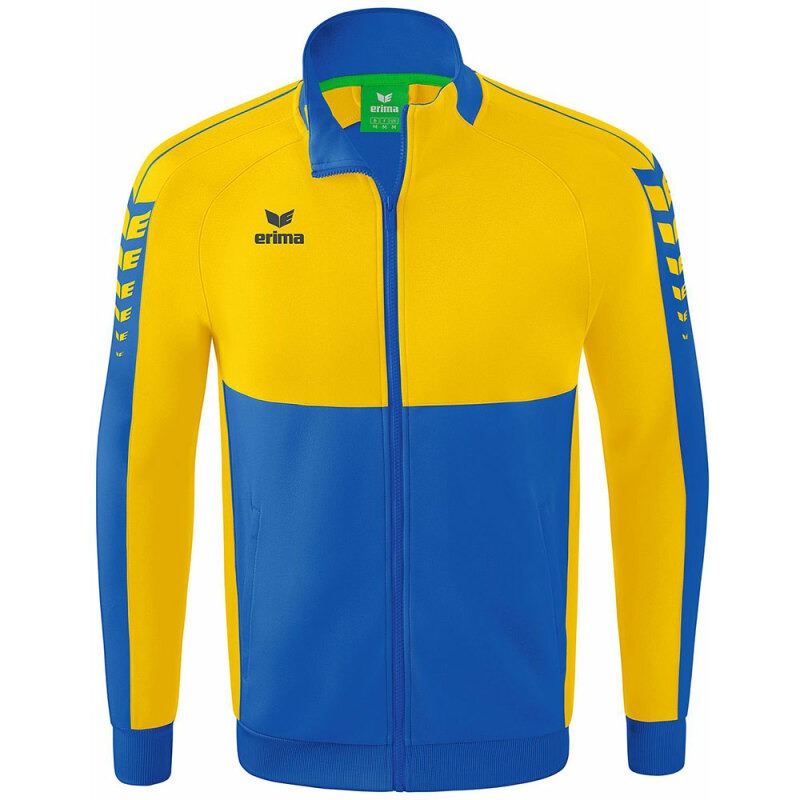 Erima Kinder Trainingsjacke Six Wings blau-gelb