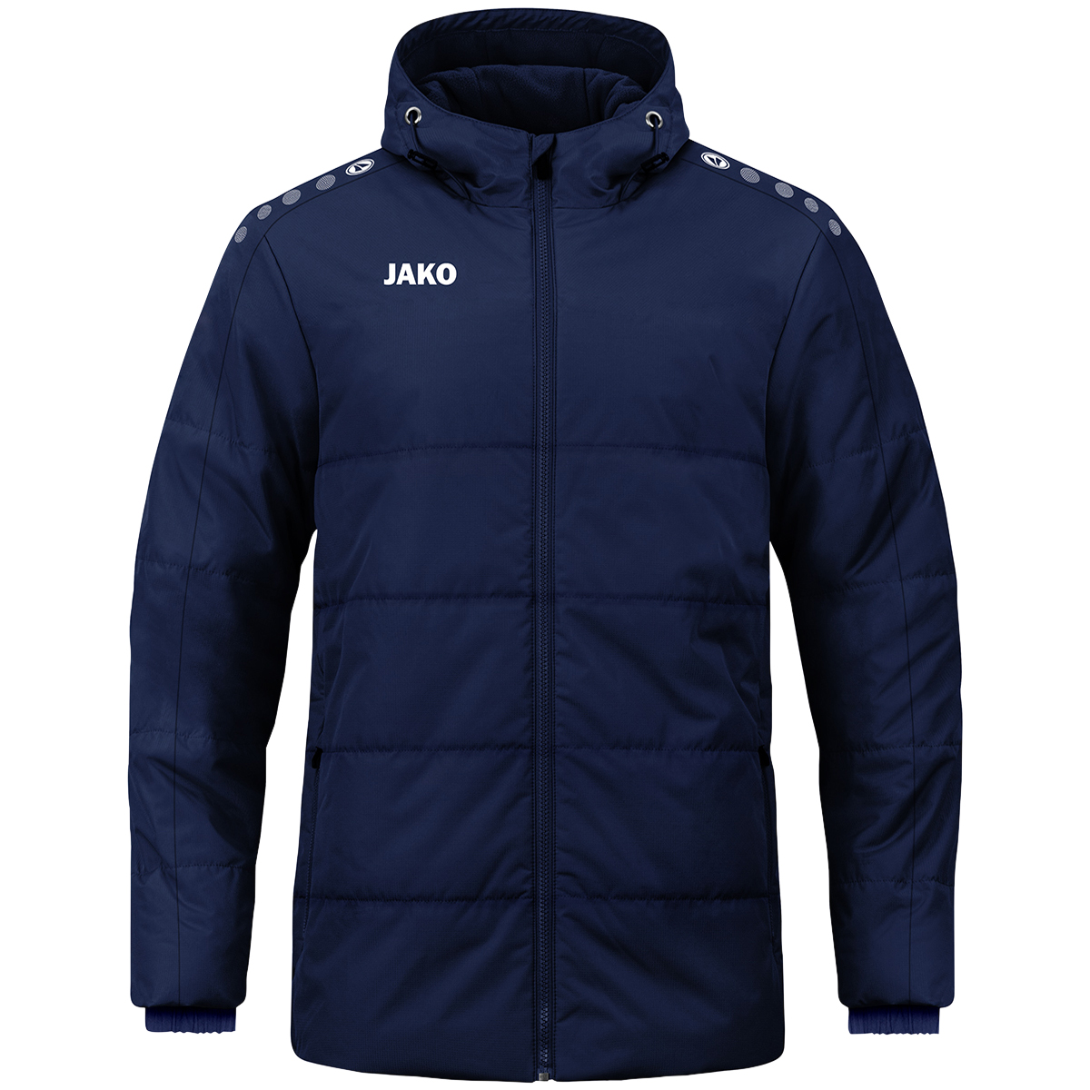 Jako Coachjacke One mit Kapuze Kinder marine