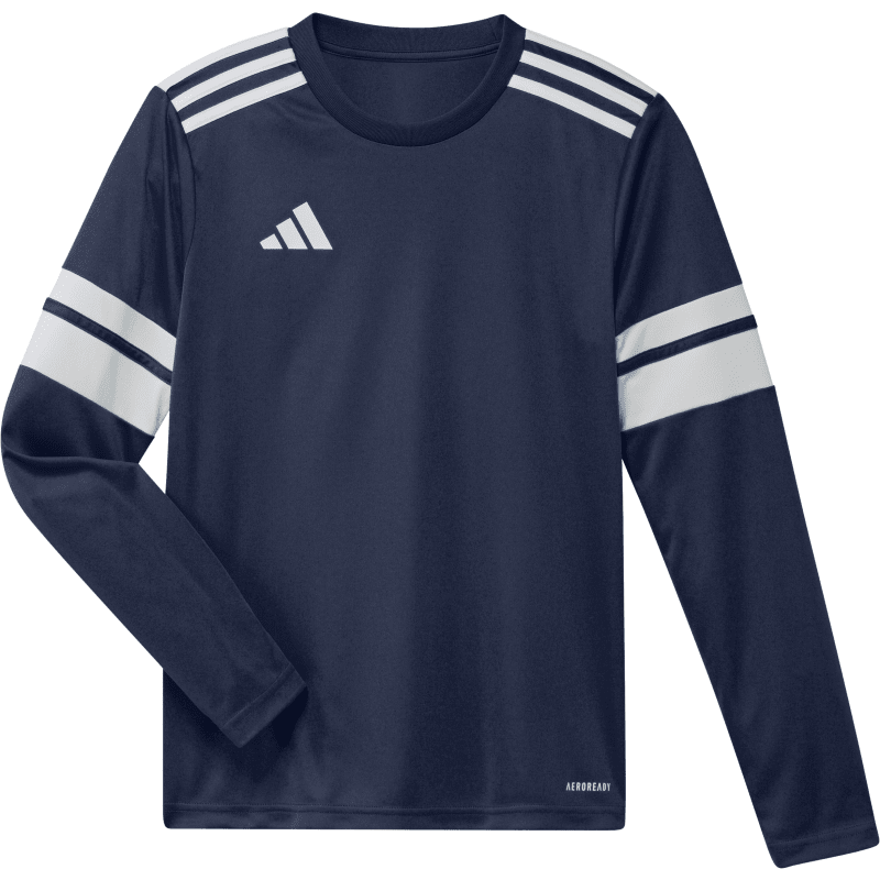 Adidas Kinder Langarm Trikot Squadra 25 team navy blue 2-white
